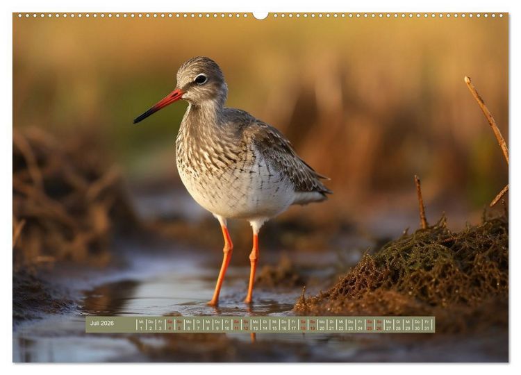 Produktbild: Biotop zwischen Land und Meer (hochwertiger Premium Wandkalender 2026 DIN A2 quer), Kunstdruck in Hochglanz