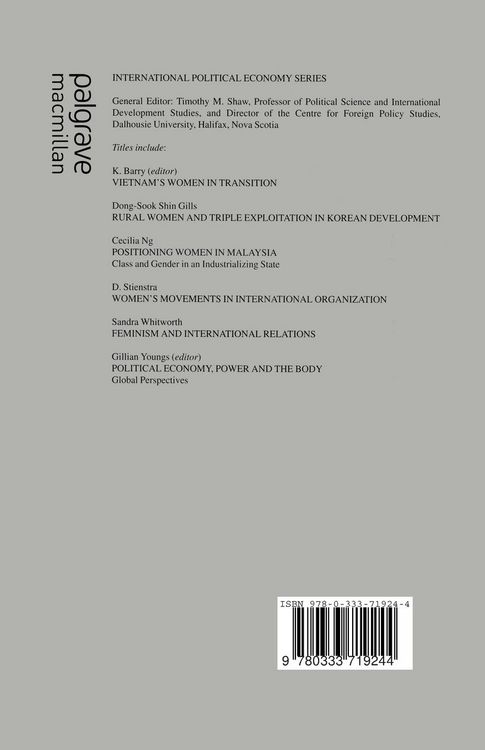 Produktbild: Political Economy, Power and the Body