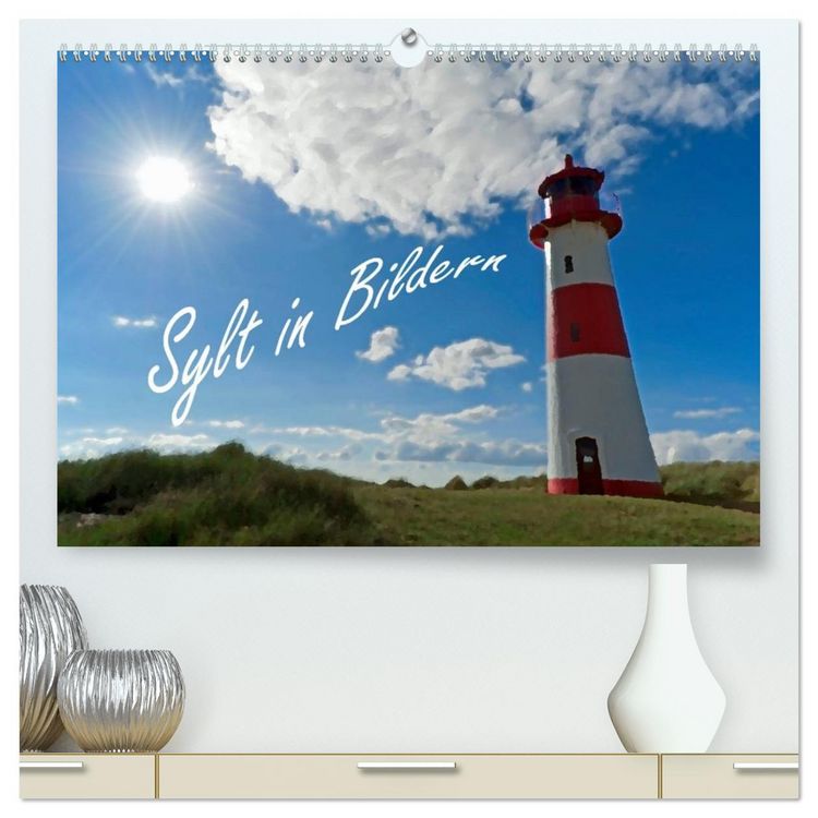 Produktbild: Sylt in Bildern (hochwertiger Premium Wandkalender 2026 DIN A2 quer), Kunstdruck in Hochglanz