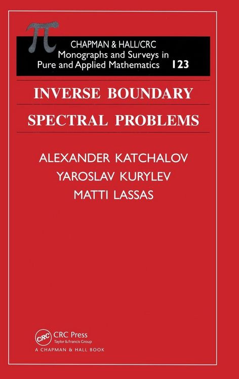 Produktbild: Inverse Boundary Spectral Problems