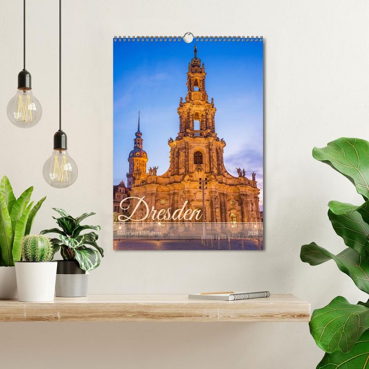 Produktbild: Dresden - Bilder aus Elbflorenz (Wandkalender 2026 DIN A3 hoch), CALVENDO Monatskalender