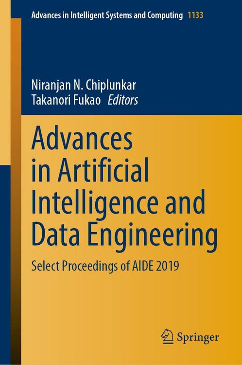 Produktbild: Advances in Artificial Intelligence and Data Engineering