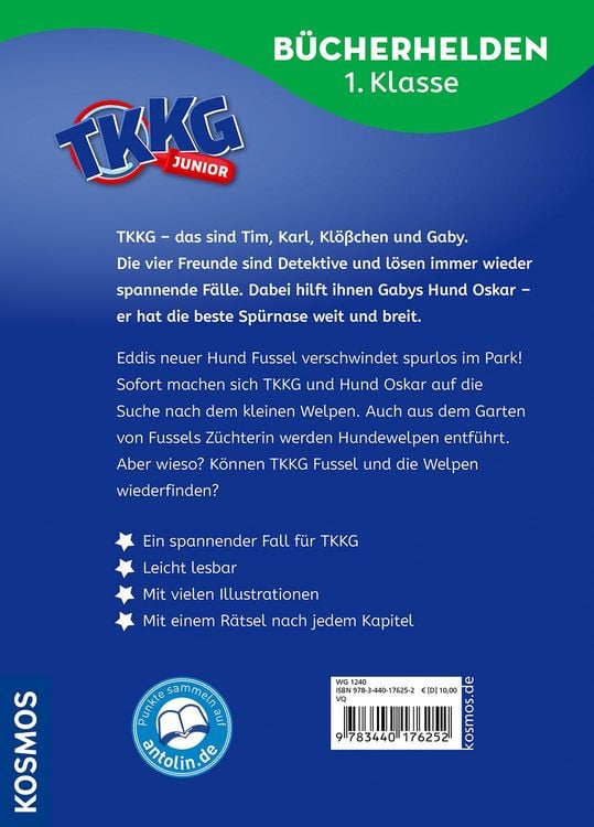 TKKG Junior, Bücherhelden 1. Klasse, Hilfe für die Welpen