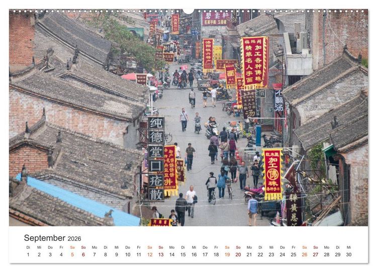 Produktbild: China - Tradition und Moderne (Wandkalender 2026 DIN A2 quer), CALVENDO Monatskalender