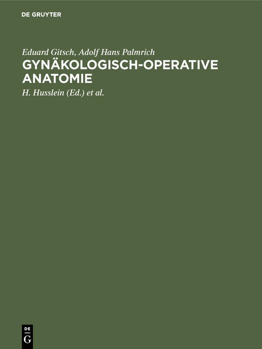 Produktbild: Gyn&auml;kologisch-operative Anatomie