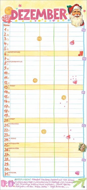 Produktbild: Gabi Kohwagner Unser Familienkalender 2026
