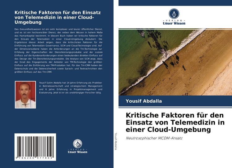 Produktbild: Kritische Faktoren f&uuml;r den Einsatz von Telemedizin in einer Cloud-Umgebung