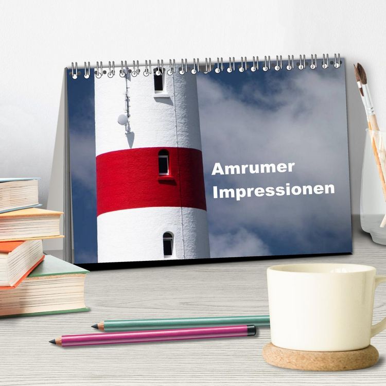 Produktbild: Amrumer Impressionen (Tischkalender 2026 DIN A5 quer), CALVENDO Monatskalender