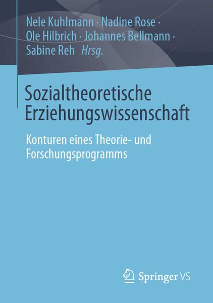 Produktbild: Sozialtheoretische Erziehungswissenschaft