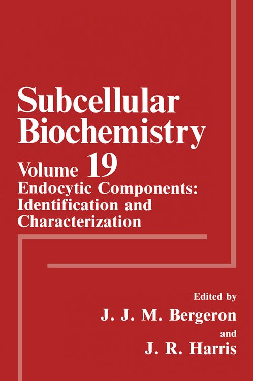 Produktbild: Endocytic Components: Identification and Characterization