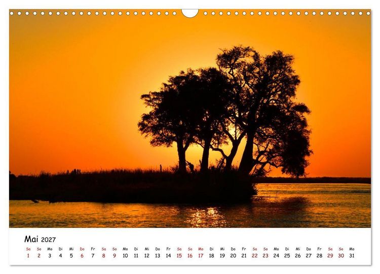 Produktbild: Natur und Landschaft. S&uuml;dliches Afrika 2027 (Wandkalender 2027 DIN A3 quer), CALVENDO Monatskalender