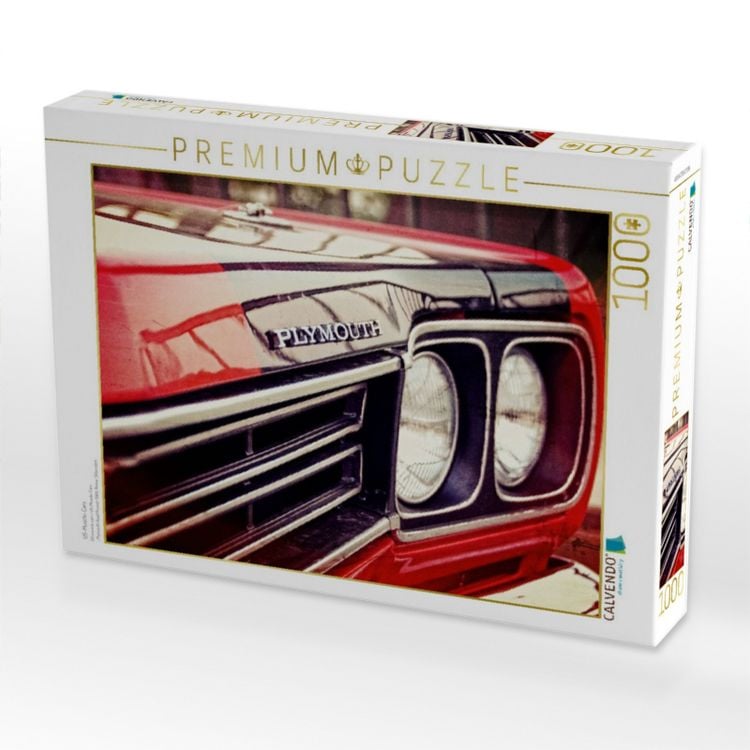 Produktbild: CALVENDO Puzzle US-Muscle-Cars | 1000 Teile Lege-Gr&ouml;&szlig;e 64x48cm Foto-Puzzle f&uuml;r gl&uuml;ckliche Stunden