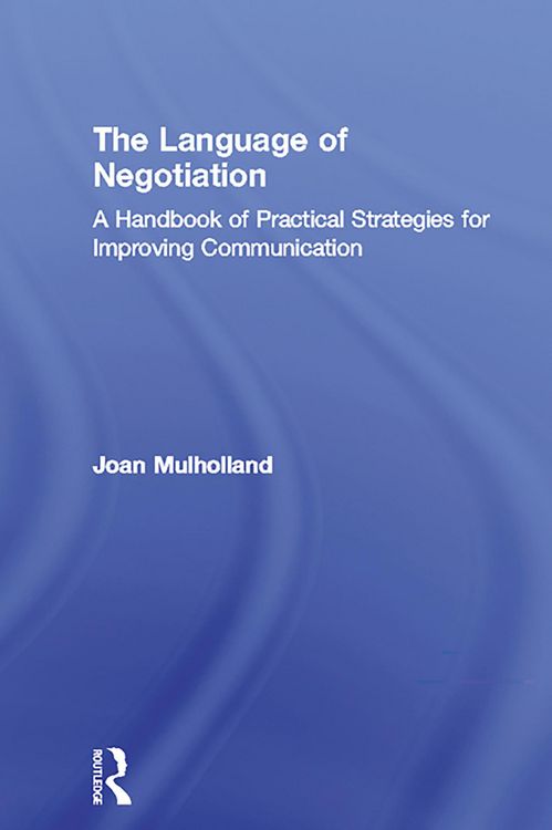 Produktbild: The Language of Negotiation