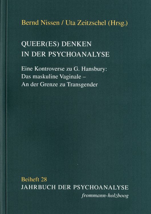 Produktbild: Queer(es) Denken in der Psychoanalyse
