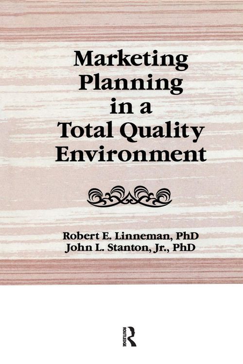 Produktbild: Marketing Planning in a Total Quality Environment