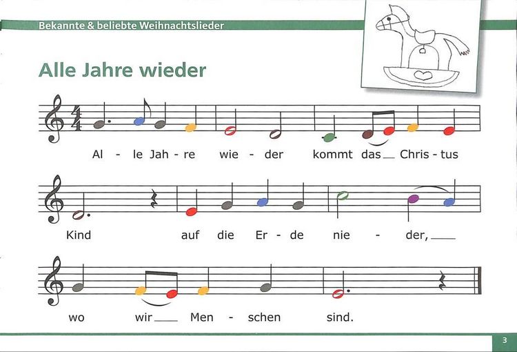 Produktbild: Meine bunten Noten f&uuml;r das Glockenspiel