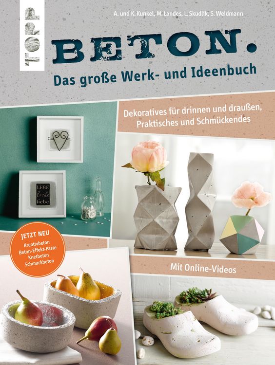 Produktbild: Beton. Das gro&szlig;e Werk- und Ideenbuch