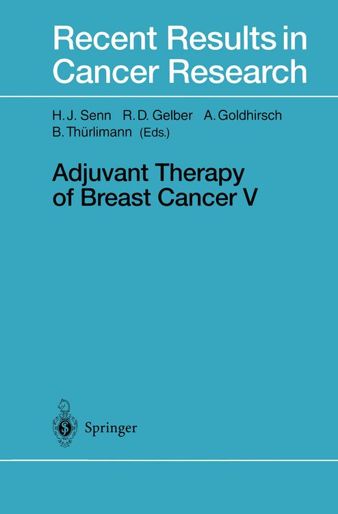 Produktbild: Adjuvant Therapy of Breast Cancer V