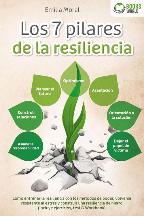 Produktbild: Los 7 pilares de la resiliencia: C&oacute;mo entrenar la resiliencia con los m&eacute;todos de poder, volverse resistente al estr&eacute;s y construir una resiliencia de h