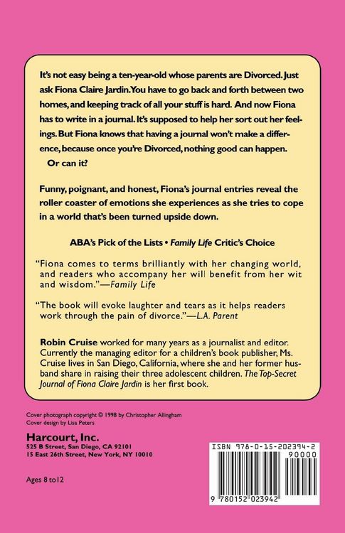 Produktbild: The Top-Secret Journal of Fiona Claire Jardin