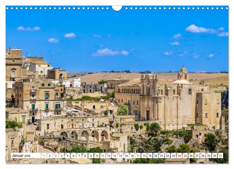 Produktbild: Matera - Die Stadt der Sassi (Wandkalender 2026 DIN A3 quer), CALVENDO Monatskalender