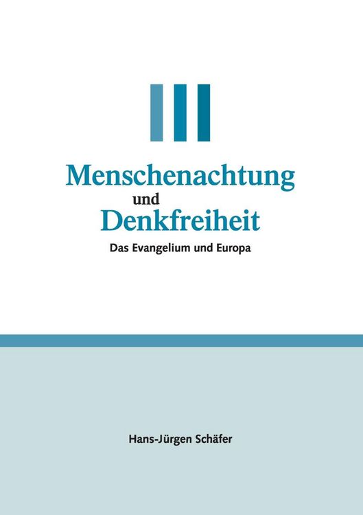 Produktbild: Menschenachtung und Denkfreiheit