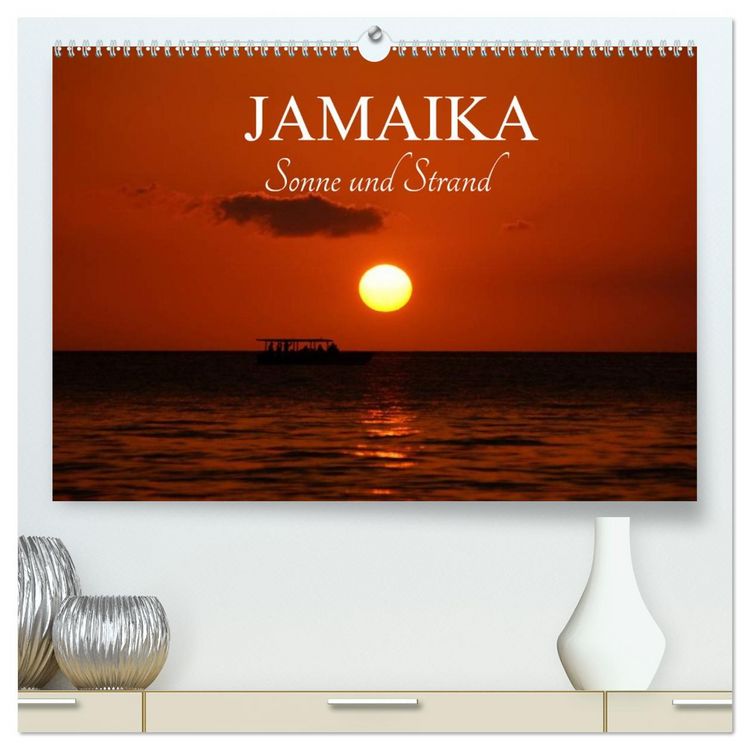 Produktbild: Jamaika Sonne und Strand (hochwertiger Premium Wandkalender 2026 DIN A2 quer), Kunstdruck in Hochglanz