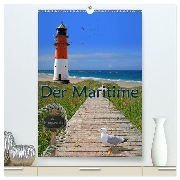 Produktbild: Der Maritime aus Mausopardia (hochwertiger Premium Wandkalender 2026 DIN A2 hoch), Kunstdruck in Hochglanz