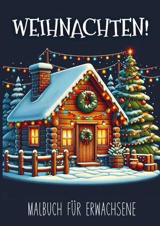 Produktbild: Malbuch f&uuml;r Erwachsene - Weihnachten!