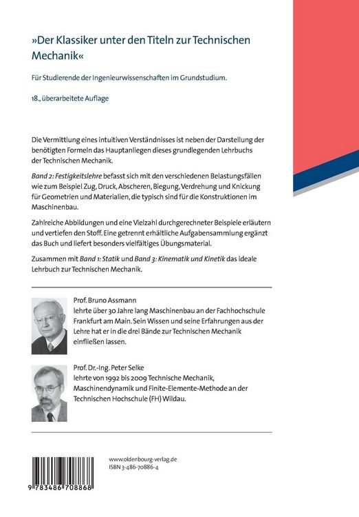 Produktbild: Technische Mechanik 2