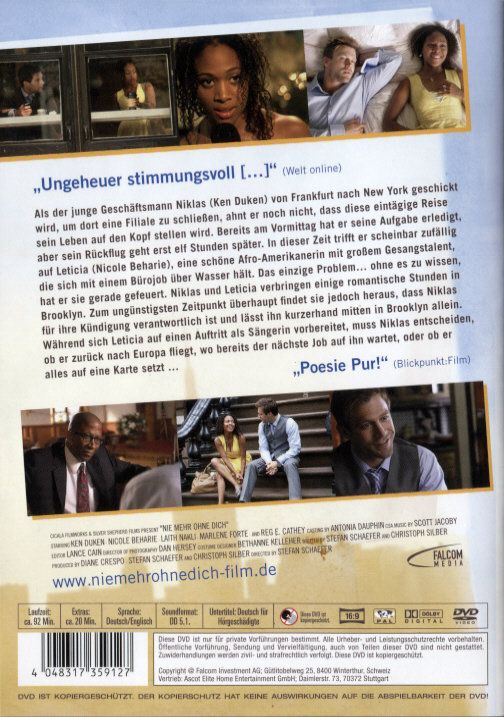 Produktbild: Nie mehr ohne dich