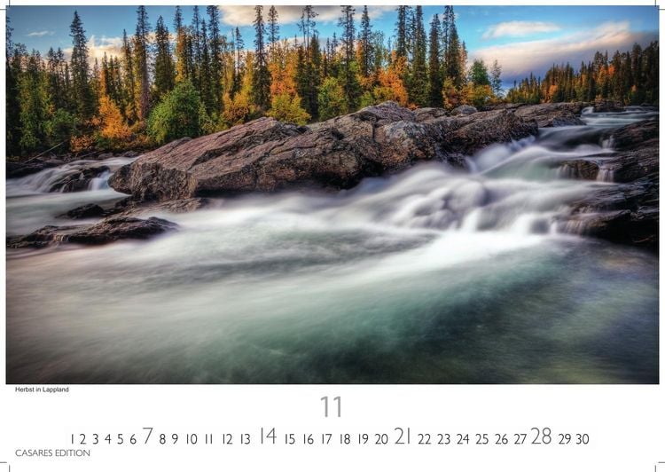Produktbild: Schweden Kalender 2027 &ndash; Wandkalender | Fotokalender Nordeuropa 24x35cm - Naturerlebnisse & Landschaften des Nordens &ndash; Hochwertiger . mit beeindruckenden Fotos