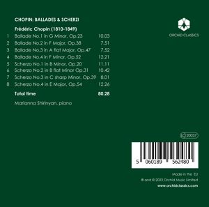 Produktbild: CHOPIN: Ballades & Scherzi