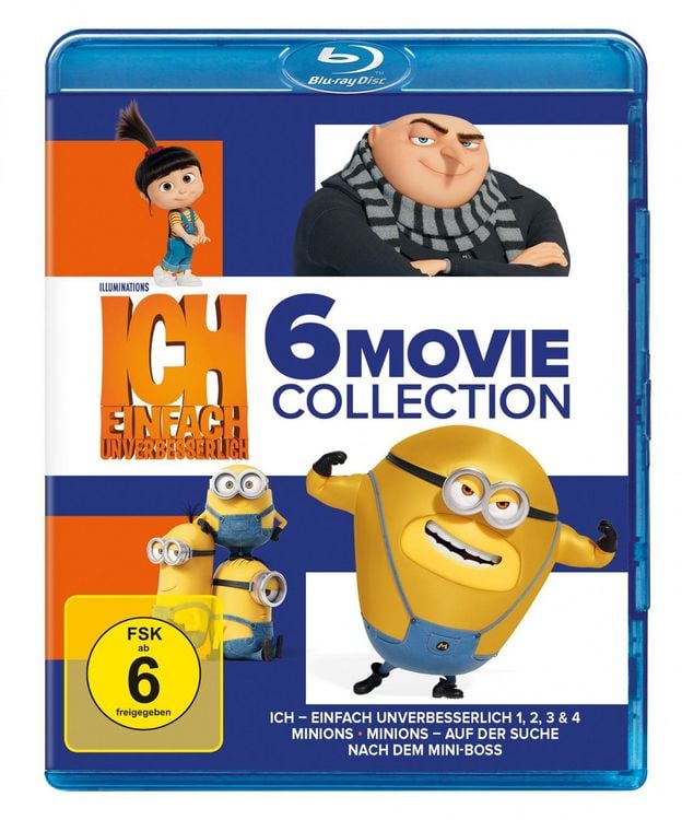 Produktbild: Ich einfach unverbesserlich & Minions - 6-Movie Collection [6 BRs]