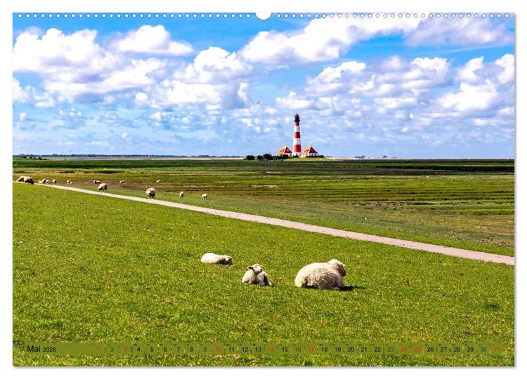 Produktbild: EIDERSTEDT-HIGHLIGHTS (Wandkalender 2026 DIN A2 quer), CALVENDO Monatskalender