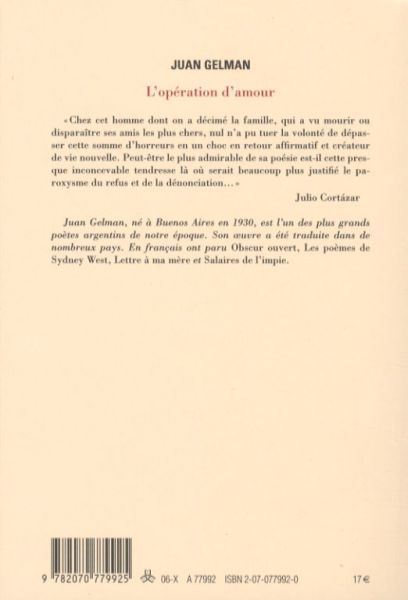 Produktbild: L'op&eacute;ration d'amour