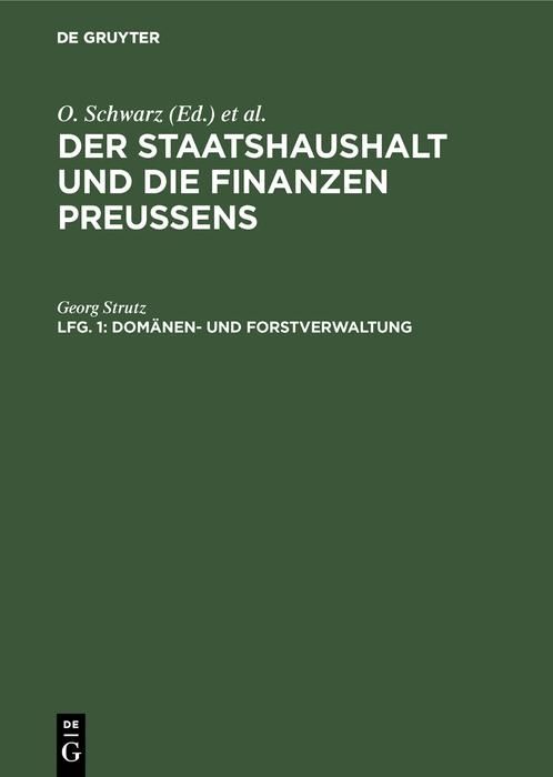 Produktbild: Dom&auml;nen- und Forstverwaltung