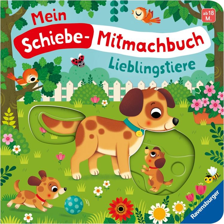 Produktbild: Mein Schiebe-Mitmachbuch - Lieblingstiere