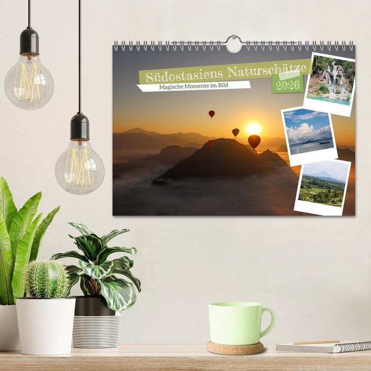 Produktbild: S&uuml;dostasiens Natursch&auml;tze (Wandkalender 2026 DIN A4 quer), CALVENDO Monatskalender