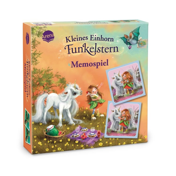 Produktbild: Kleines Einhorn Funkelstern. Memospiel