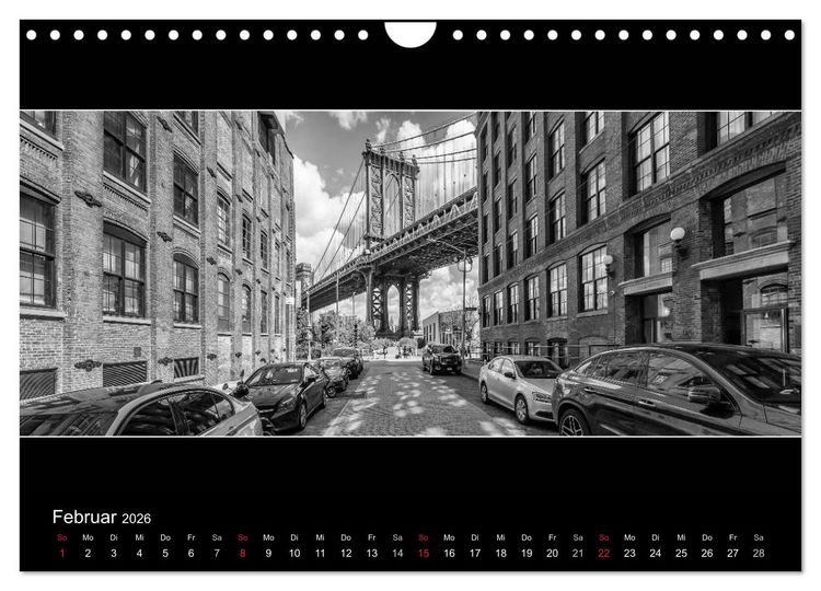 Produktbild: NEW YORK CITY H&ouml;hepunkte im Panoramaformat (Wandkalender 2026 DIN A4 quer), CALVENDO Monatskalender