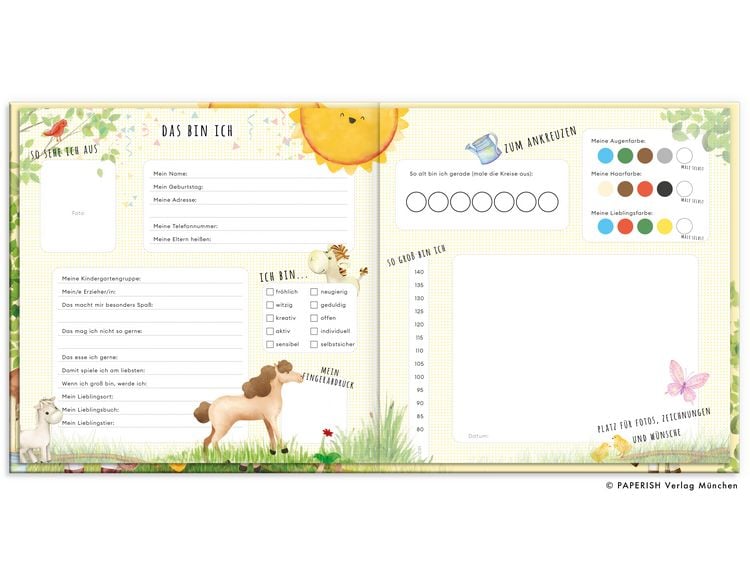 Produktbild: Kindergartenfreunde &ndash; PFERDE