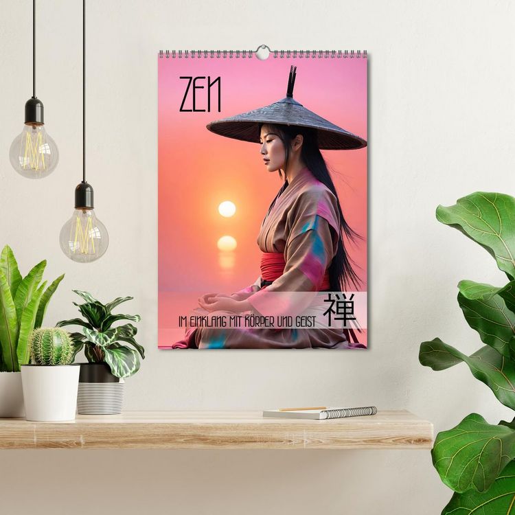 Produktbild: Zen - im Einklang mit K&ouml;rper und Geist (Wandkalender 2026 DIN A3 hoch), CALVENDO Monatskalender