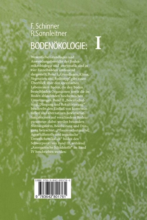 Produktbild: Boden&ouml;kologie: Mikrobiologie und Bodenenzymatik Band I