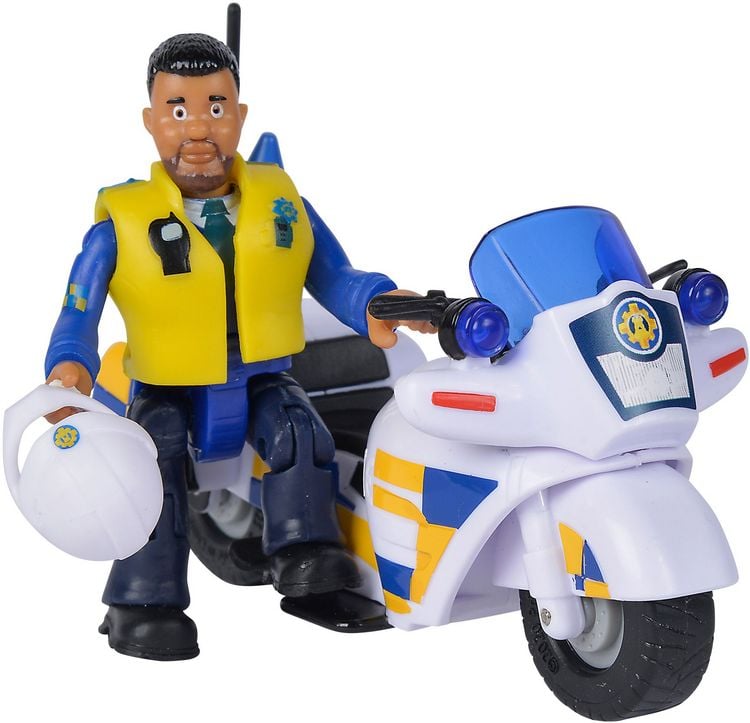 Produktbild: Sam Polizei Motorrad mit Figur