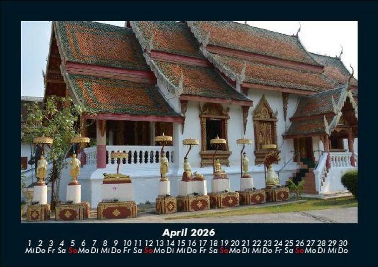 Produktbild: Tempel 2026 Fotokalender DIN A5