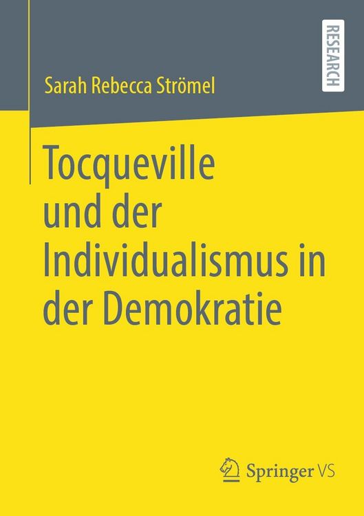 Produktbild: Tocqueville und der Individualismus in der Demokratie