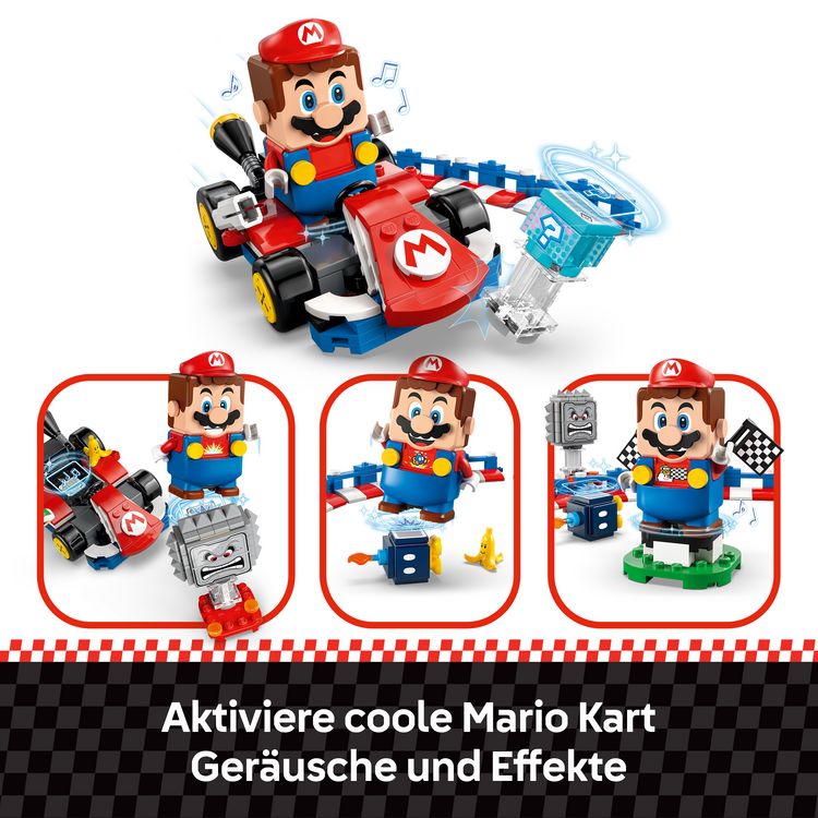 Produktbild: LEGO Super Mario 72043 Mario Kart - Interaktiver LEGO Mario & Standard-Kart