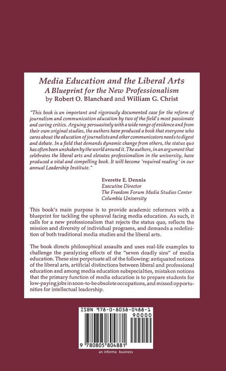Produktbild: Media Education and the Liberal Arts