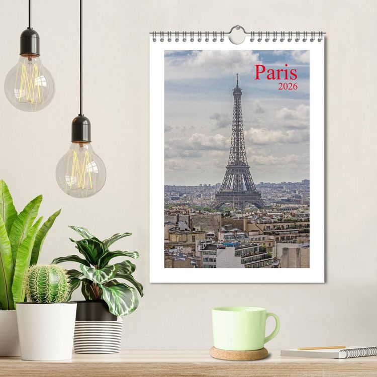Produktbild: Paris (Wandkalender 2026 DIN A4 hoch), CALVENDO Monatskalender